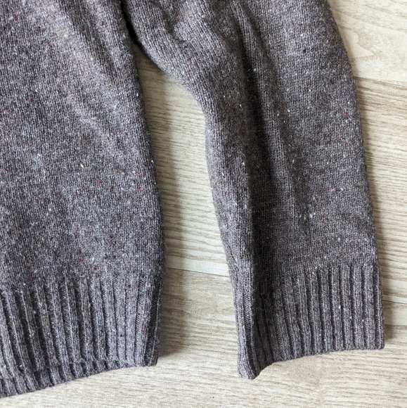 Brooks Brothers Brown Merino Wool Crewneck Sweater Medium - Picture 4 of 4